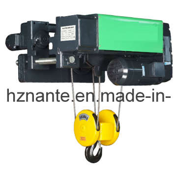 Low Headroom Electrical Wire Rope Hoist Whl-D Type with Adjustable Gauge